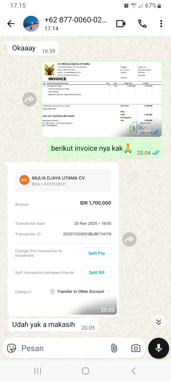 Testimoni tambahan